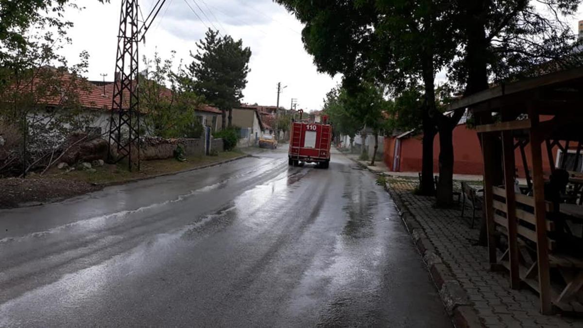 Sungurlu&rsquo;da korona temizliği yollarda devam ediyor