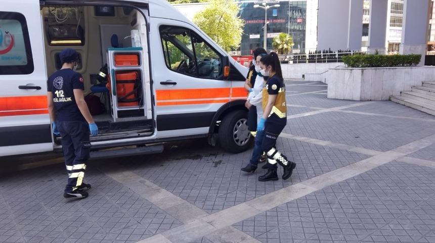 Fenalaşan kadının imdadına sağlık ekipleri yetişti