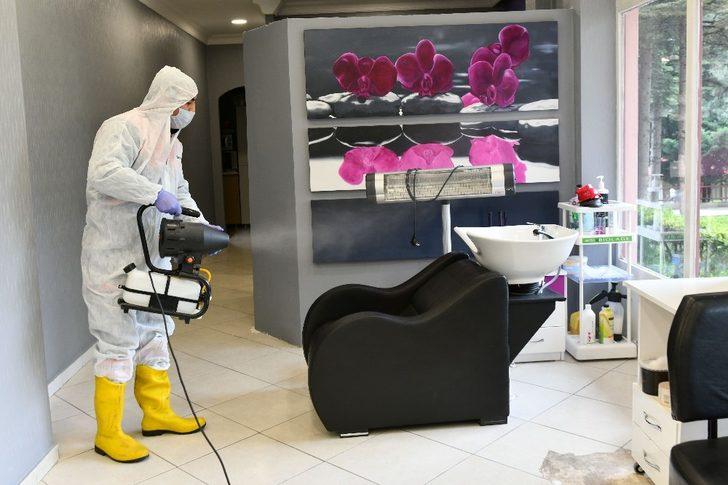 Başkan Yavaş’tan berber ve kuaförlere hijyen desteği G3