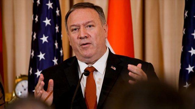 Pompeo Güney Kıbrıs'ta! Rum Kesimi'ni savunup Türkiye'ye yüklendi: Derin endişe duyuyoruz