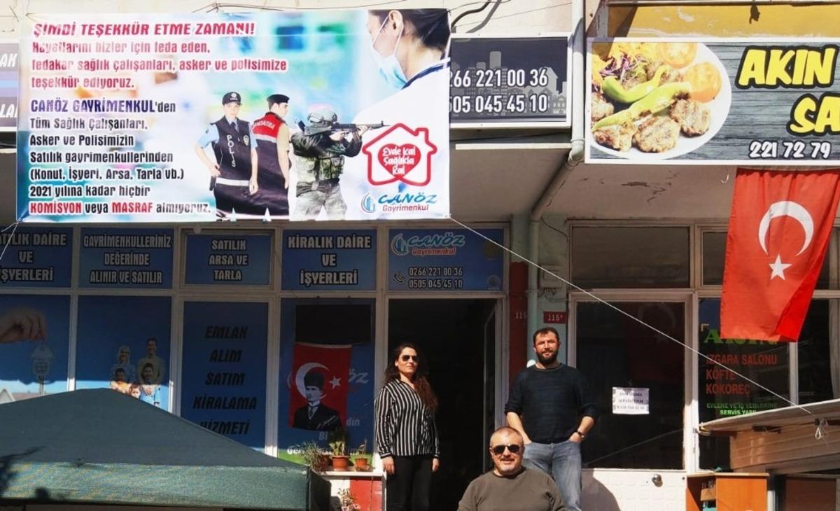 Kovidle m&uuml;cadele eden kahramanlardan ev alımında komisyon yok