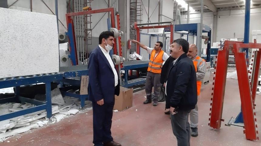 Rekt&ouml;r Alma&rsquo;dan iki işletmeye ziyaret