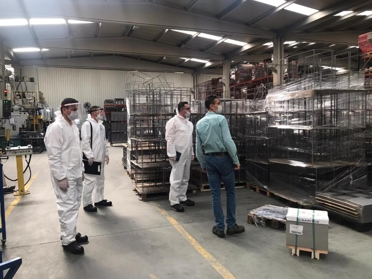 Covid-19 tedbirleri kapsamında fabrikalardaki denetimler devam ediyor