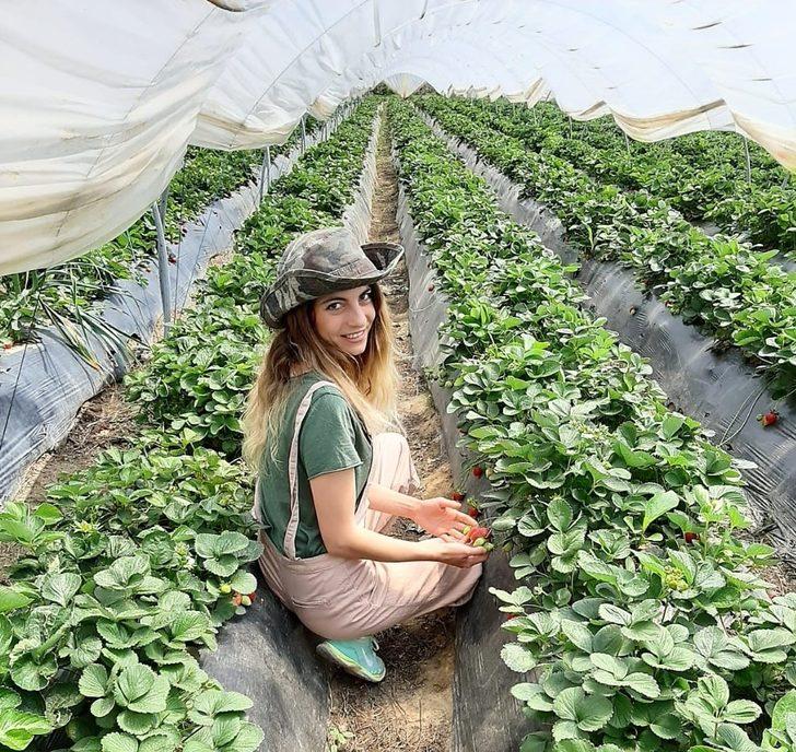 Büyükşehirden kaçıp döndüğü köyünde organik üretim yapıyor G4
