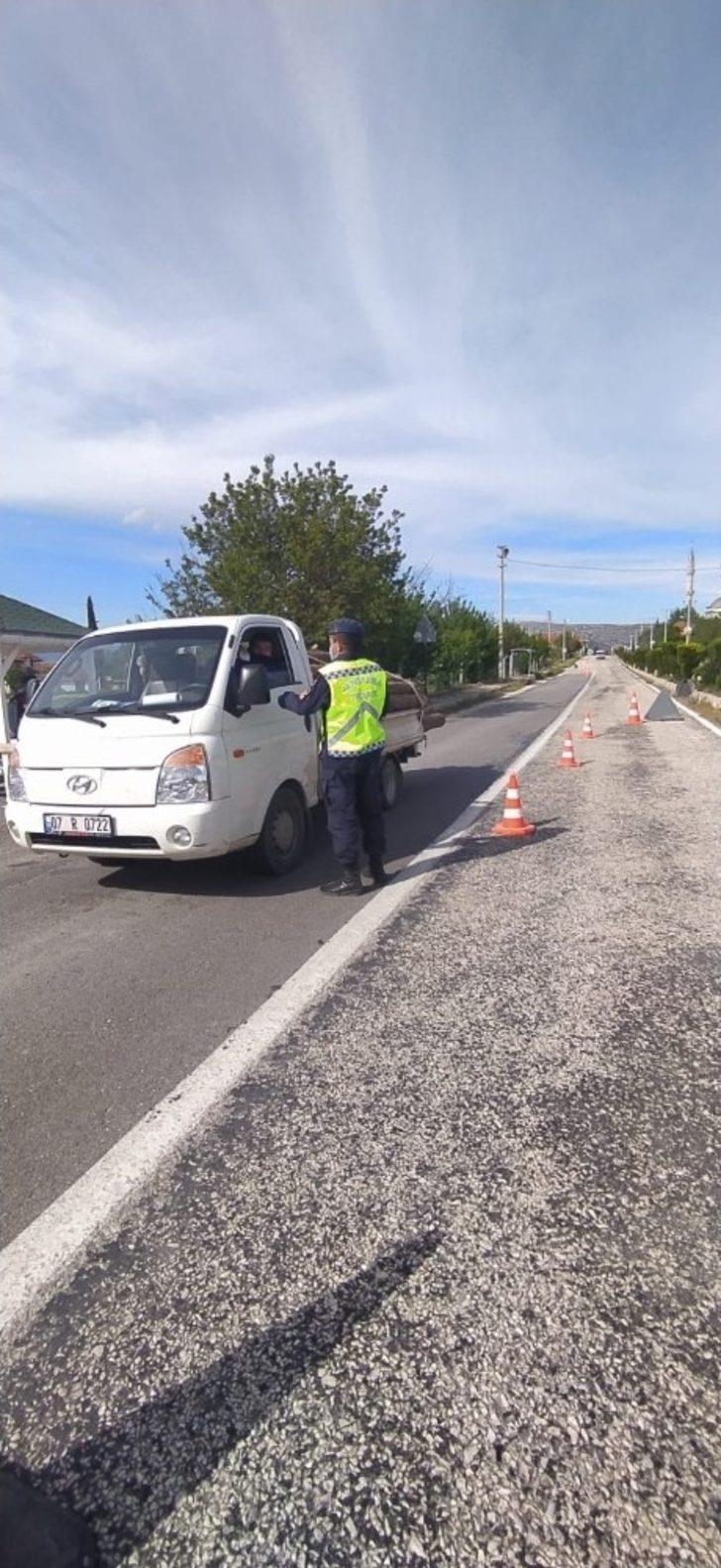 Jandarmadan takograf, yetki belgesi ve tonaj kontrolü G2