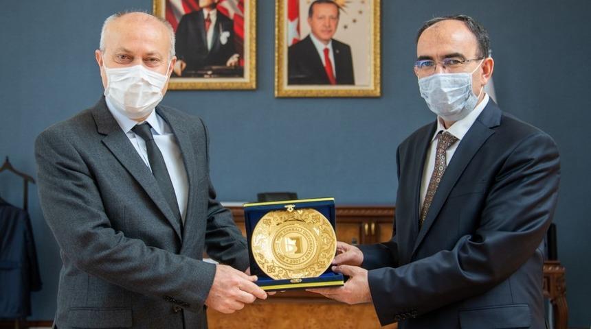 İl Emniyet Müdürü Namal’dan Rektör Beydemir’e ziyaret