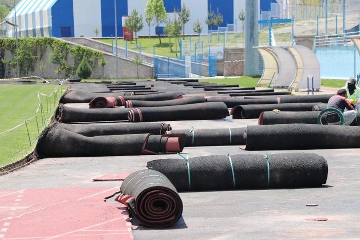 Gençlik ve Spor İl Müdürlüğü tesislerinde bakım çalışmaları sürüyor G2