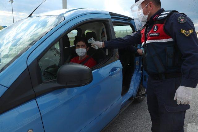 Eskişehir’e araçla giriş öncesi 18 noktada denetim