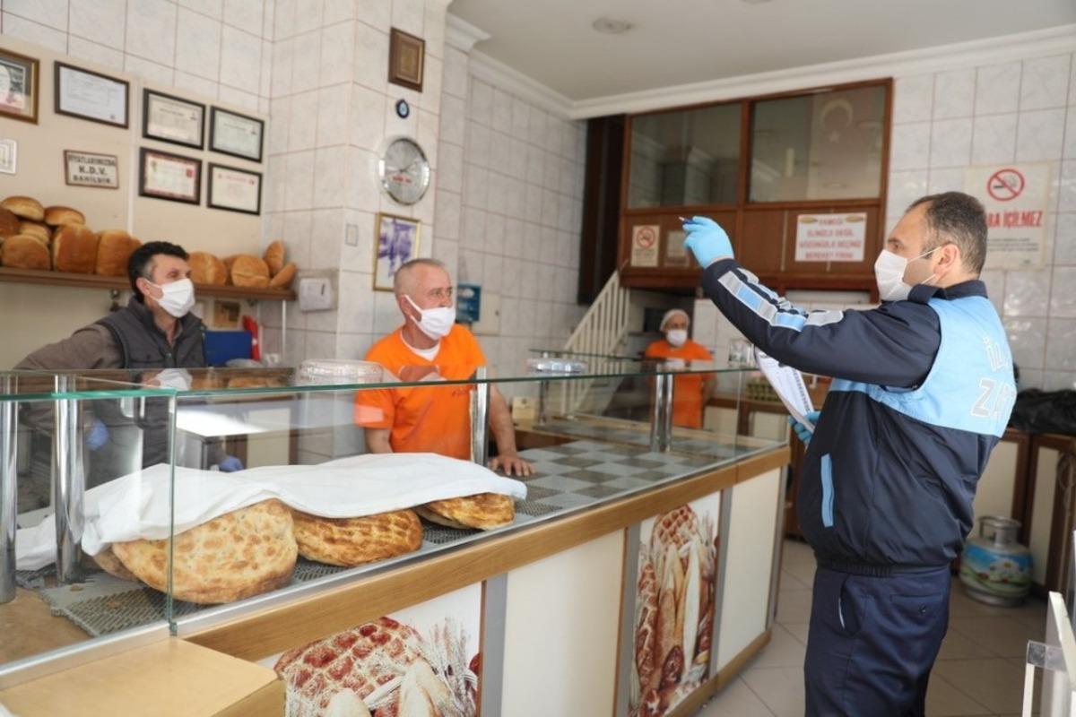 İlkadım&rsquo;da fırın denetimleri