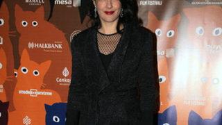 Meltem Cumbul'a kum fırtınası engeli