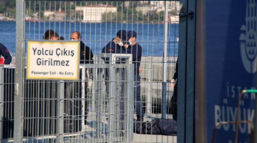 İstanbul Boğazı'nda intihar! İskeleden atladı