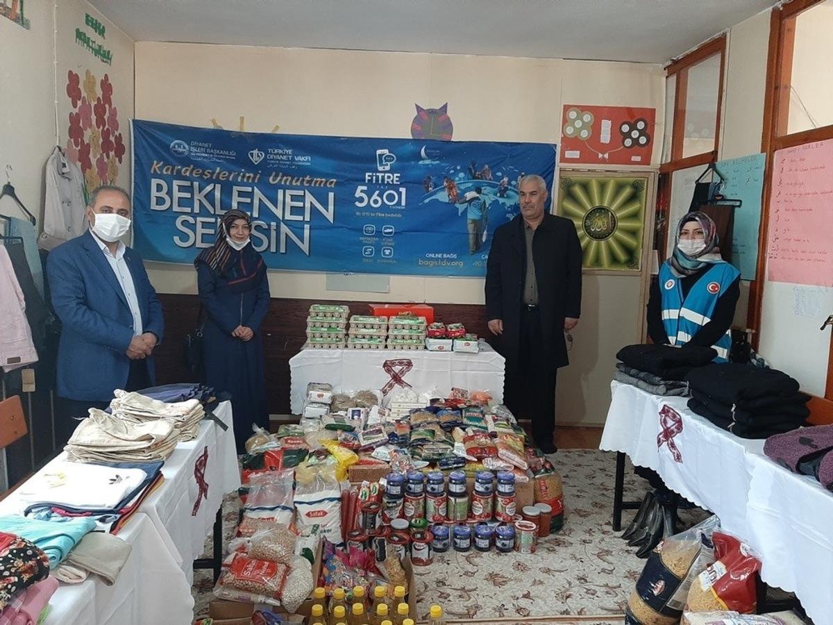 Kur&rsquo;an kursu &ouml;ğreticisinden &lsquo;Durma Sende İnfaka Sarıl&rsquo; kampanyası