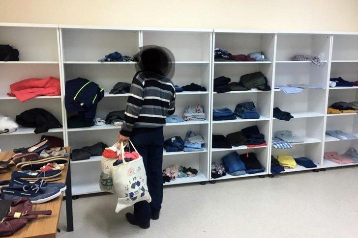 Gümüşhane Gençlik Merkezi ‘Giysi Rafı’ oluşturdu G3