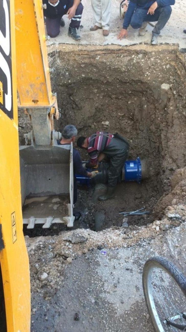 İçme suyu şebekelerinde meydana gelen arızalara 7/24 müdahale G2