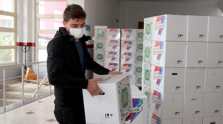 &Ccedil;ankaya&rsquo;dan esnafa gıda desteği