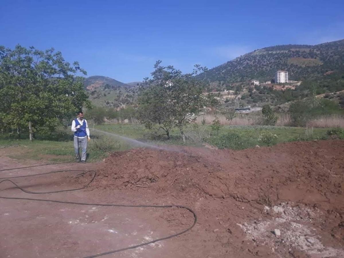 G&ouml;lbaşı&rsquo;nda sivrisinek ile m&uuml;cadele