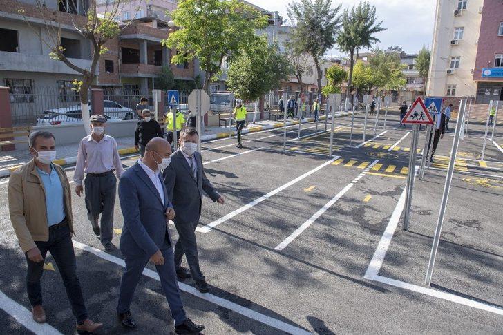 Mersin Büyükşehir Belediyesi’nden ilkokula trafik eğitim parkı G4