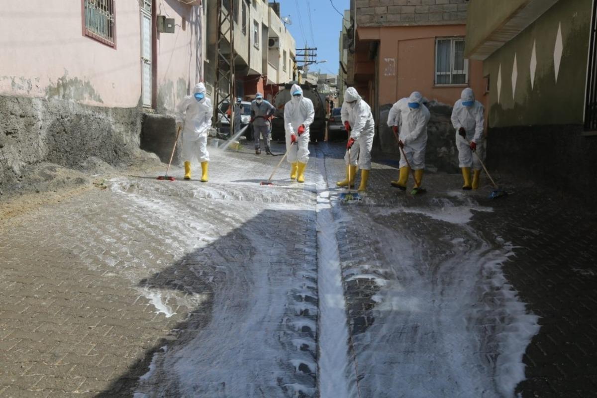 Eyy&uuml;biye&rsquo;de salgına karşı &ccedil;alışmalar devam ediyor