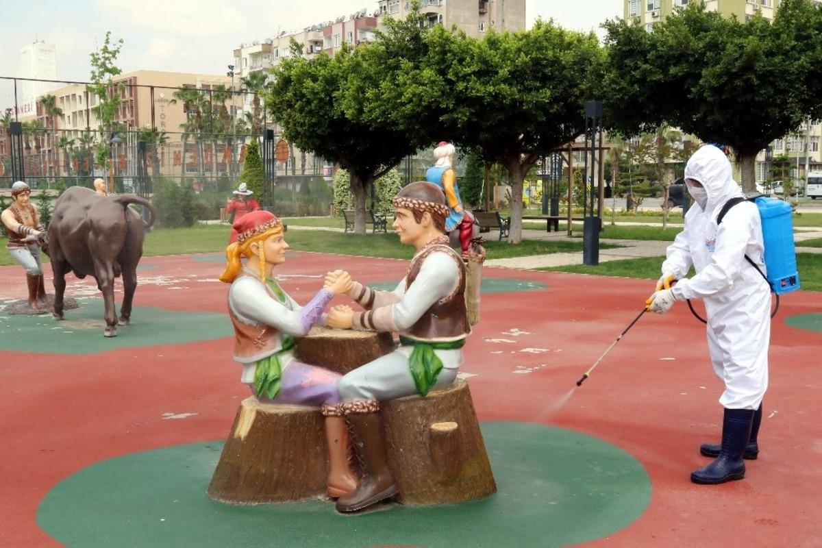 Mersin&rsquo;de parklar, yaşlılar ve &ccedil;ocuklar i&ccedil;in hazırlanıyor