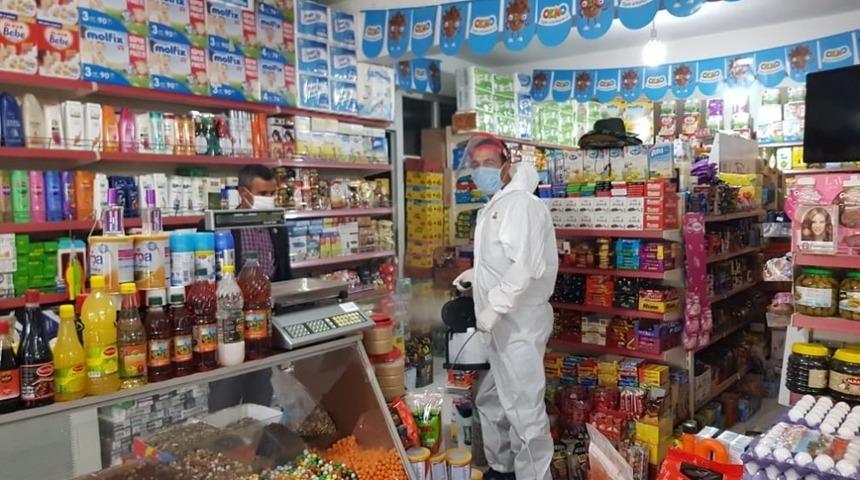 Sindelh&ouml;y&uuml;k&rsquo;te dezenfeksiyon &ccedil;alışması yapıldı