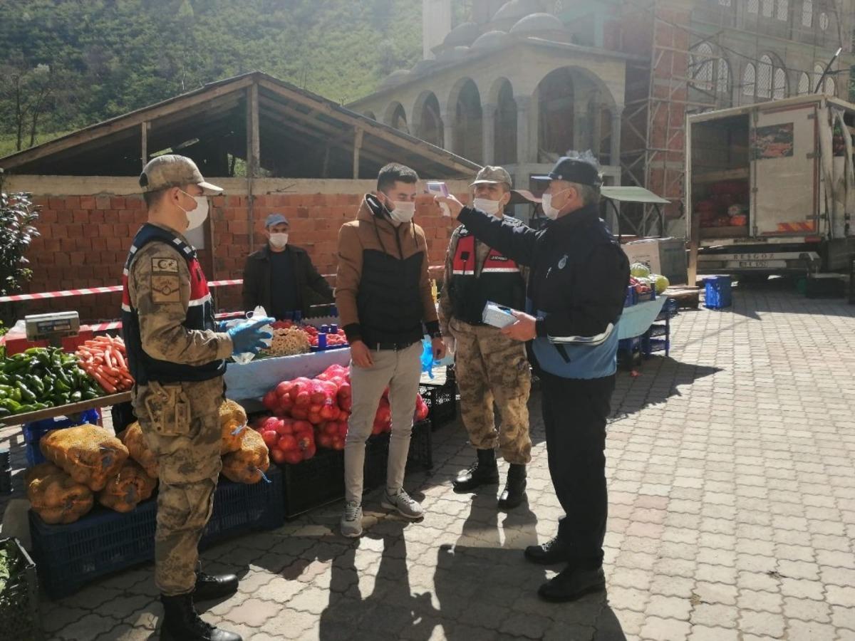 Giresun&rsquo;da korona vir&uuml;s denetimleri devam ediyor