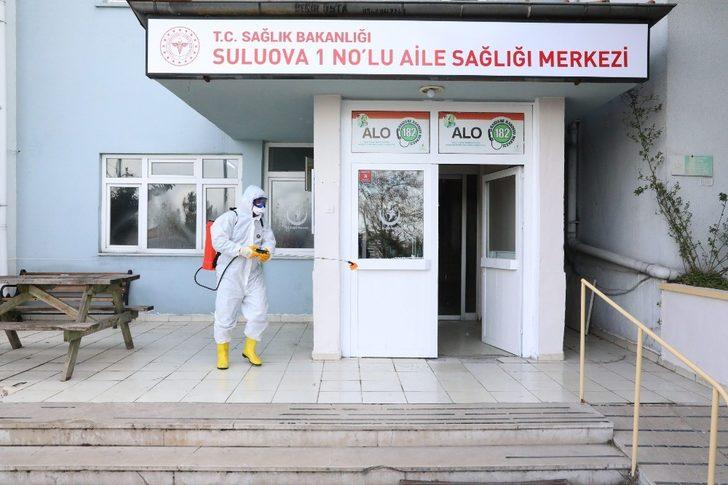 Suluova’da dezenfekte çalışmaları sürüyor G4