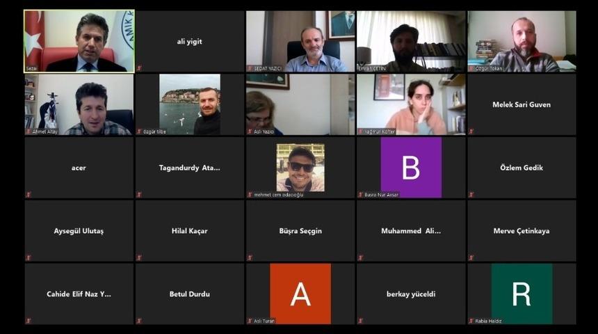 Video konferansta &lsquo;Kut&rsquo;&uuml;l Amare Zaferi&rsquo; anlatıldı