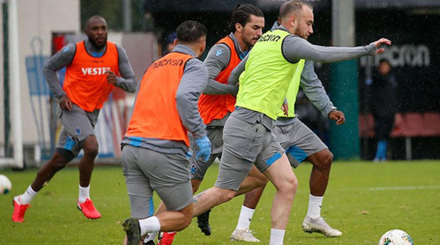 Trabzonspor, takım halinde çalıştı