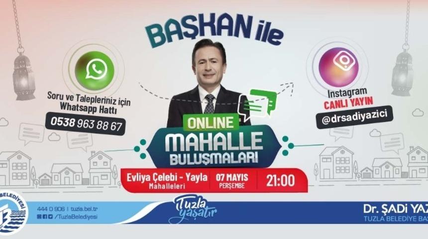 &rsquo;Mahalle Buluşmaları&rsquo; Tuzla Belediyesi tarafından sosyal medyaya taşındı