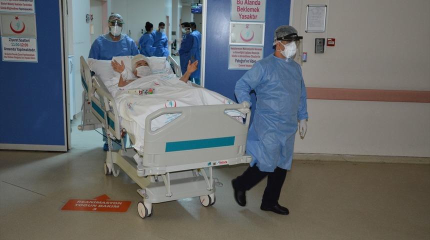 Malatya Eğitim ve Araştırma Hastanesinin yoğun bakımında koronavir&uuml;s hastası kalmadı