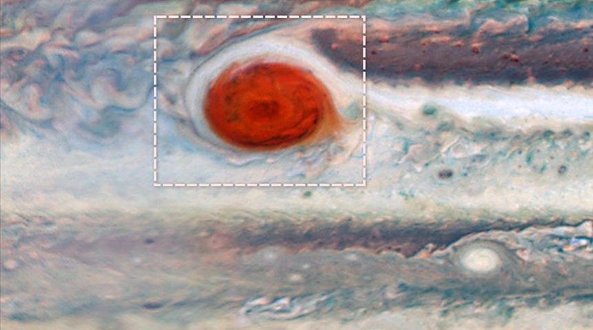 J&uuml;piter'in y&uuml;ksek &ccedil;&ouml;z&uuml;n&uuml;rl&uuml;kl&uuml; g&ouml;r&uuml;nt&uuml;leri elde edildi