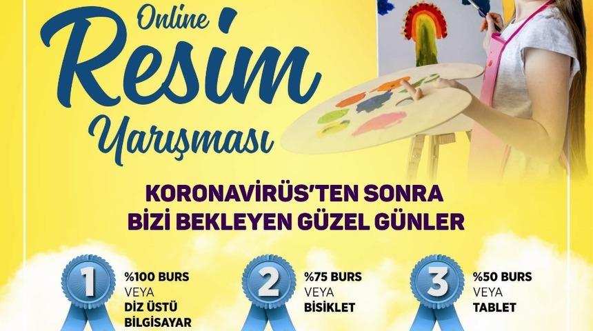Efelerli k&uuml;&ccedil;&uuml;k ressamlara online yarışma
