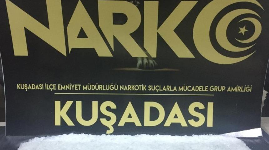 Kuşadası&rsquo;nda uyuşturucu operasyonu