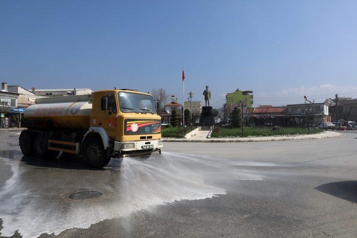 Menteşe’de dezenfeksiyon işlemleri devam ediyor G1