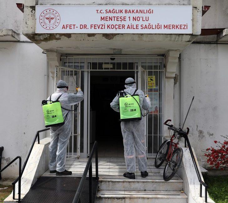 Menteşe’de dezenfeksiyon işlemleri devam ediyor G2