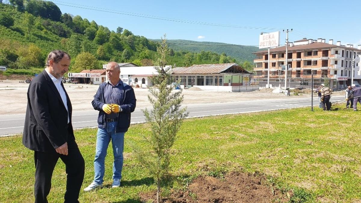 Başkan Şahin &ccedil;alışmaları yerinde inceledi