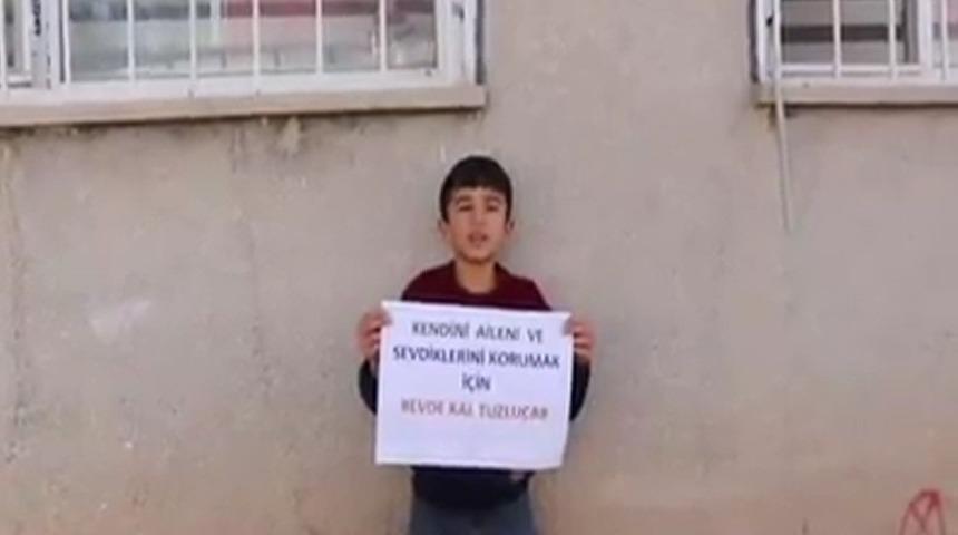 Tuzluca&rsquo;dan videolu &ldquo;Evde Kal Tuzluca&rdquo; mesajı