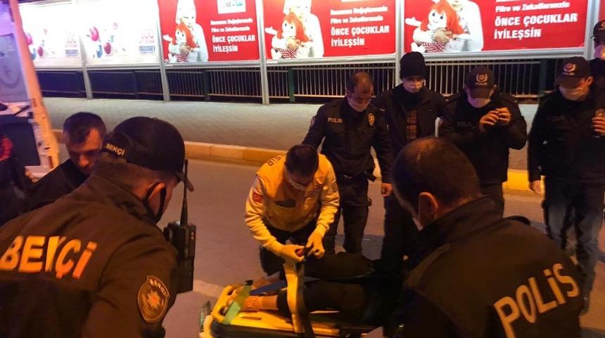 Balıkesir’de aracın çarptığı bisikletli yaralandı