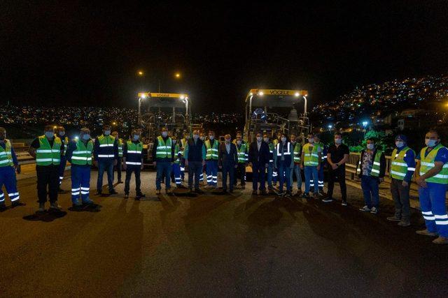 İzmir’de asfalt çalışmaları hafta sonu hız kazanacak