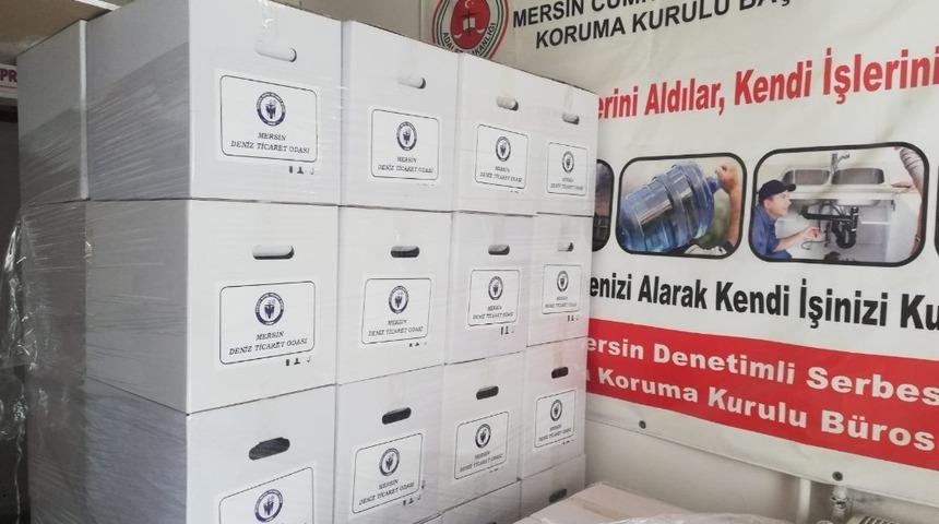 MDTO&rsquo;dan denetimli serbestlik y&uuml;k&uuml;ml&uuml;lerine 100 koli gıda yardımı