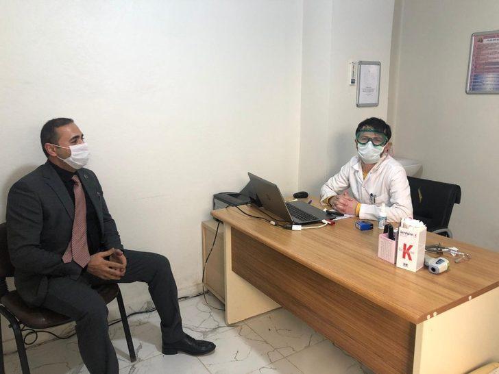 Sağlık-Sen Şırnak Şube Başkanı Uçaş, Cizre’de aile hekimlerini ziyaret etti G3