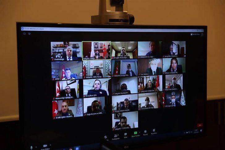 “Orman Yangınları ile Mücadele Komisyonu” video konferansla toplandı G3