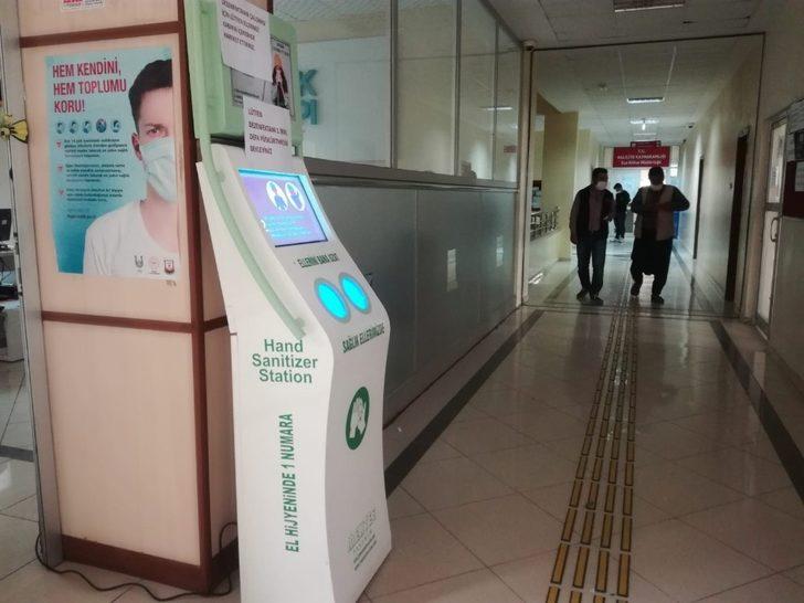 Şanlıurfa Hükümet Konağına dezenfektan kabini G2