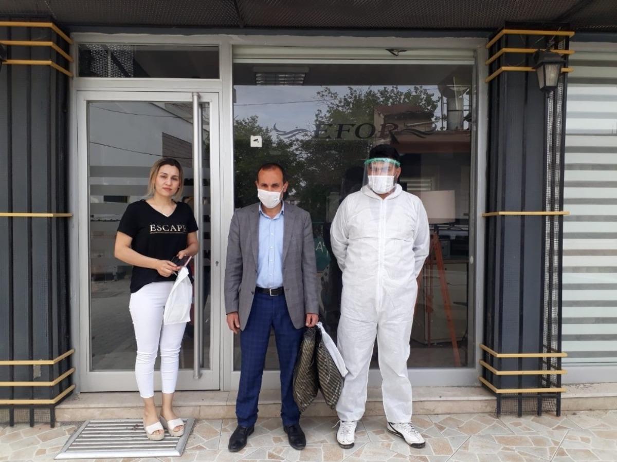 Kuaf&ouml;rler dezenfekte edildi