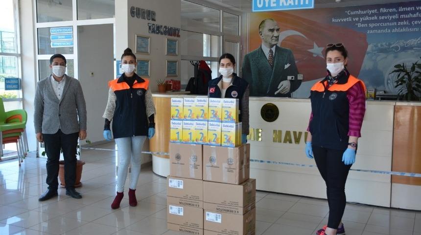 Gemlik Belediyesi&rsquo;nden bebek maması desteği