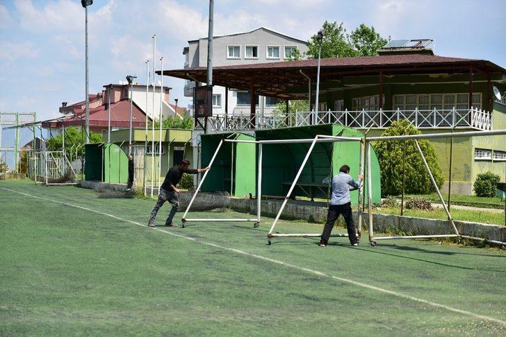 Fidyekızık Spor tesisleri yenileniyor G4