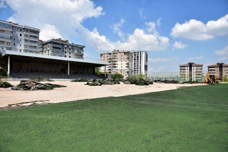 Fidyekızık Spor tesisleri yenileniyor G5