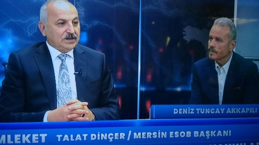 Yerel televizyon kanalından esnaf i&ccedil;in moral yayını