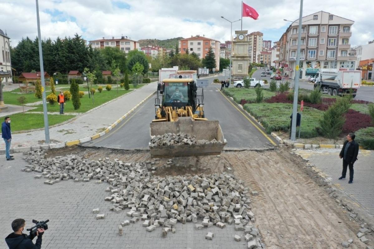 Şifa Meydanı ve Devlet Hastanesi &ccedil;evresinde altyapı &ccedil;alışmaları başladı