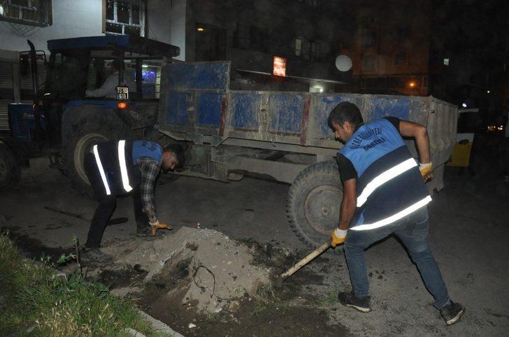 Cizre Belediyesi korona virüse karşı mahalleleri baştan aşağı temizliyor G2